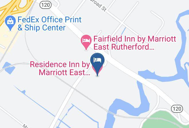 Bergen - Residence Inn By Marriott East Rutherford Meadowlands Maps