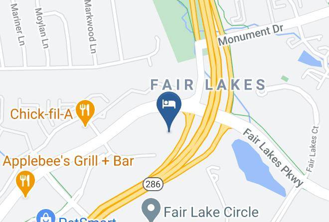 Fairfax - Residence Inn By Marriott Fair Lakes Fairfax Maps