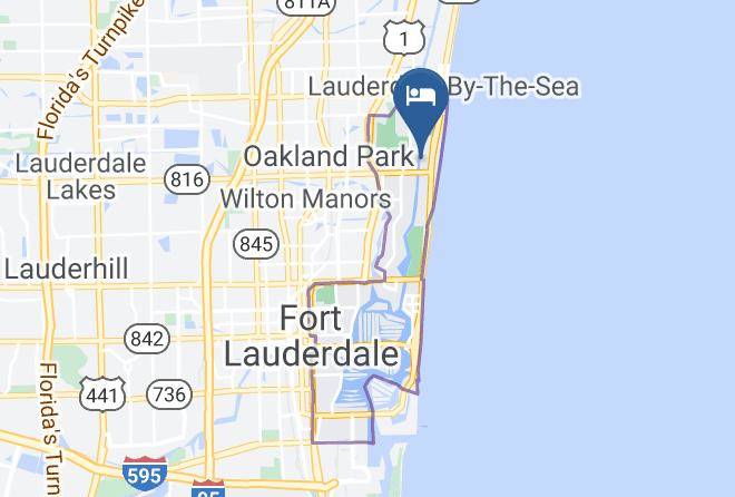 Broward - Residence Inn By Marriott Fort Lauderdale Intracoastal Il Lugano Maps
