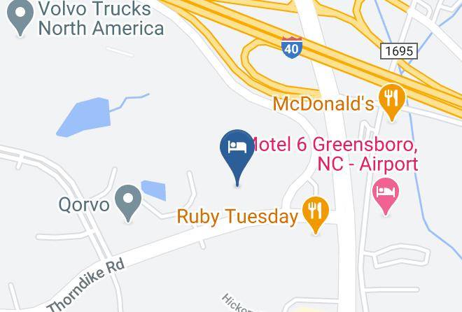 Guilford - Residence Inn By Marriott Greensboro Airport Maps