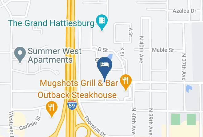 Lamar - Residence Inn By Marriott Hattiesburg Maps