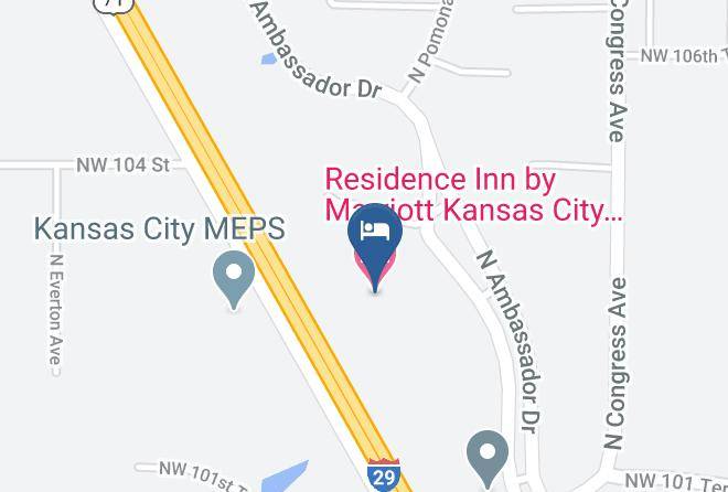 Platte - Residence Inn By Marriott Kansas City Airport Maps