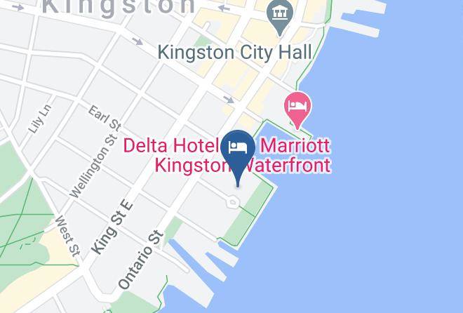 Residence Inn Kingston Water's Edge Map