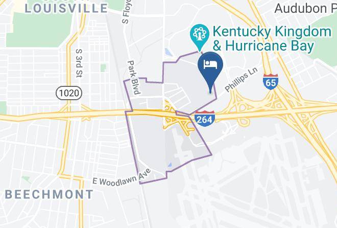 Jefferson - Courtyard By Marriott Louisville Airport Maps