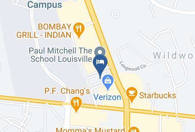Jefferson - Residence Inn By Marriott Louisville East Maps