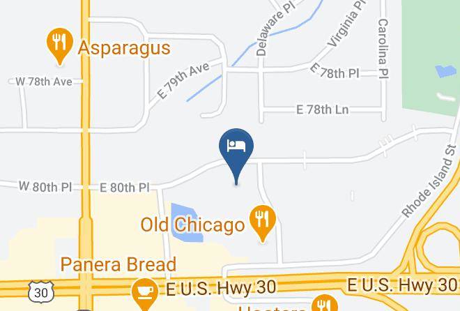 Lake - Residence Inn By Marriott Merrillville Maps
