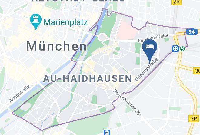 Munich District - Residence Inn Munchen City Ost Maps