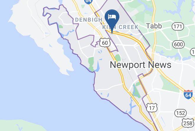 Residence Inn By Marriott Newport News Airport Map