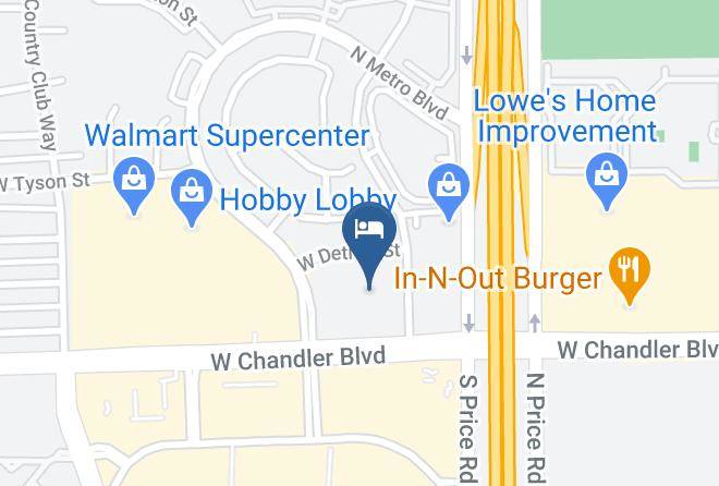 Maricopa - Residence Inn By Marriott Phoenix Chandler Fashion Center Maps