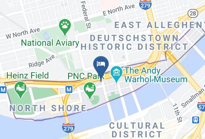 Springhill Suites By Marriott Pittsburgh North Shore Map