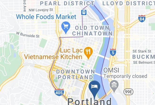Multnomah - Residence Inn By Marriott Portland Downtown Riverplace Maps