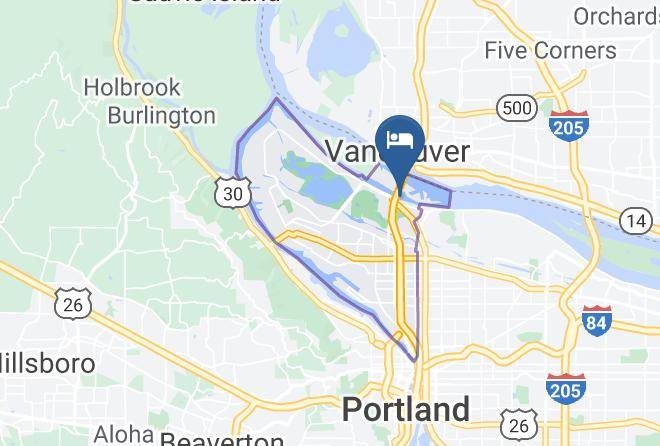 Multnomah - Courtyard By Marriott Portland North Maps