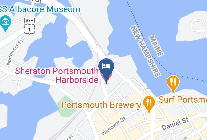 Rockingham - Sheraton Portsmouth Harborside Hotel Maps