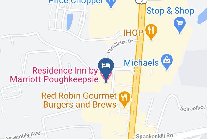 Dutchess - Residence Inn By Marriott Poughkeepsie Maps