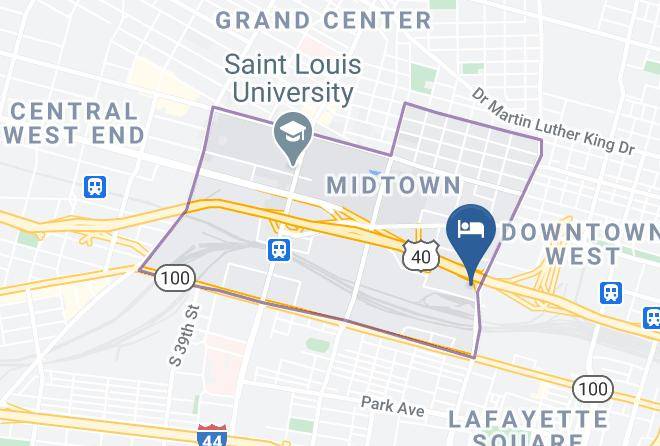 St Louis City - Residence Inn By Marriott St Louis Downtown Maps