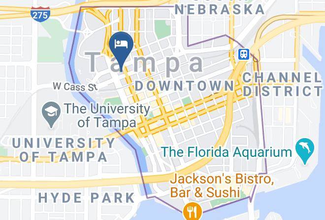 Hillsborough - Courtyard By Marriott Tampa Downtown Maps