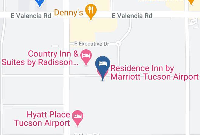 Pima - Residence Inn By Marriott Tucson Airport Maps