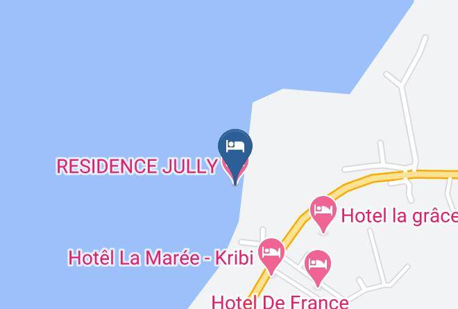 Residence Jully Map - Sud - Ocean