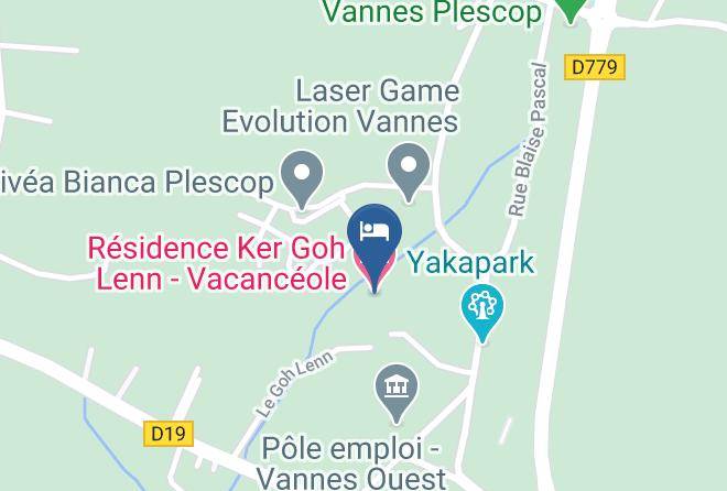 Morbihan - Residence Ker Goh Lenn Vacanceole Maps