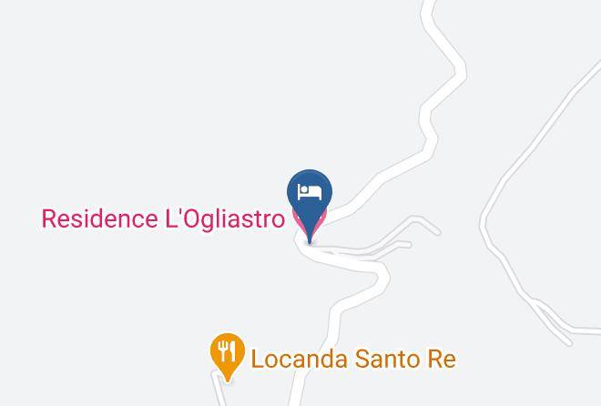 Residence L'ogliastro Map