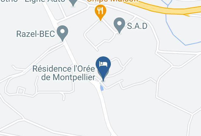 Herault - Residence L'oree De Montpellier Maps