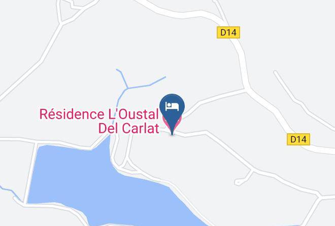 Ariege - Residence L'oustal Del Carlat Maps