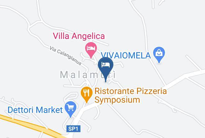 Sassari - Residence L'uddastru Maps