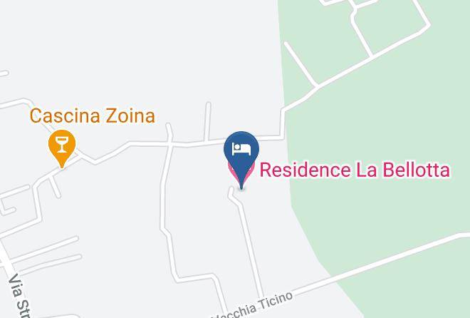 Novara - Residence La Bellotta Maps