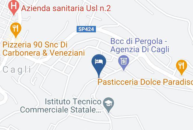 Pesaro And Urbino - Residence La Collinetta Hotel Maps