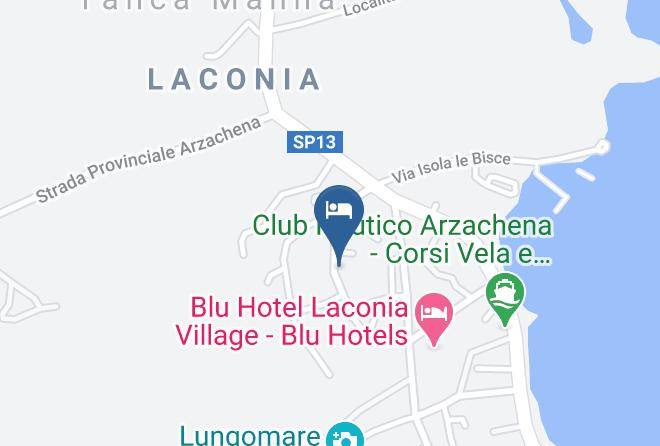 Sassari - Residence La Costa 1 Maps
