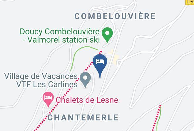 Residence La Duit Map