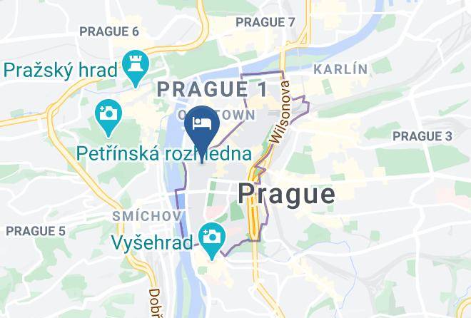 Prague - Residence La Familia Maps