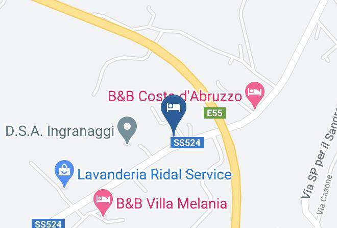 Chieti - Residence La Farfalla Maps