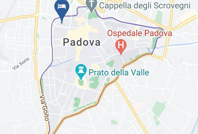 Padua - Residence La Fenice Maps