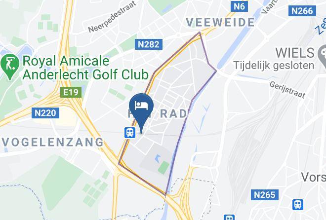 Residence La Fraisiere Map