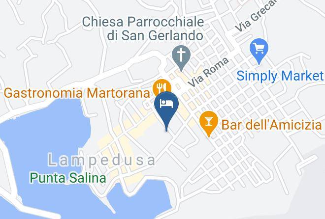 Agrigento - Residence La Gariga Lampedusa Maps