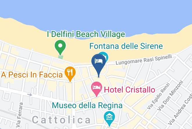 Rimini - Residence La Marina Maps