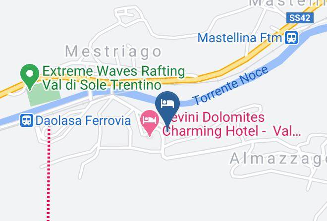 Trento - La Moretina Rta Maps