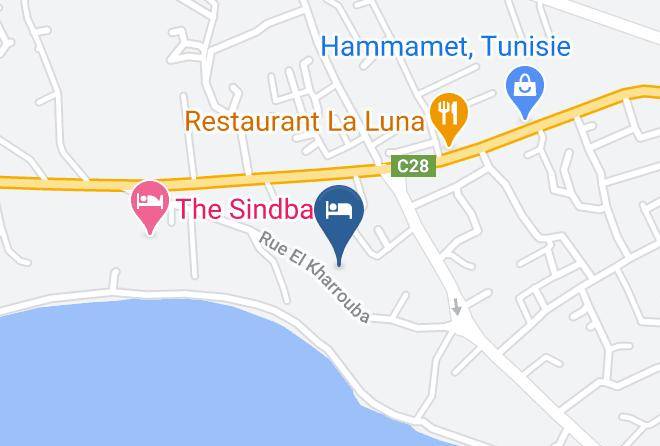 Tunisia - Residence La Paix Maps