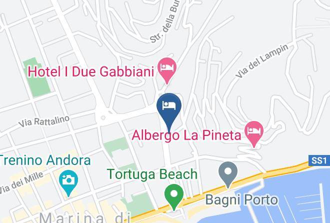 Savona - Residence La Palma Maps