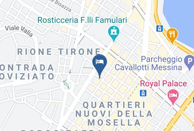 Messina - Residence La Residenza Hotel Maps