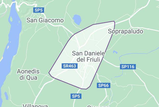 Udine - Residence La Valle Maps
