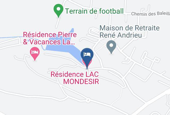 Residence Lac Mondesir Map