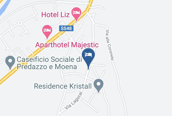 Residence Lagorai Map