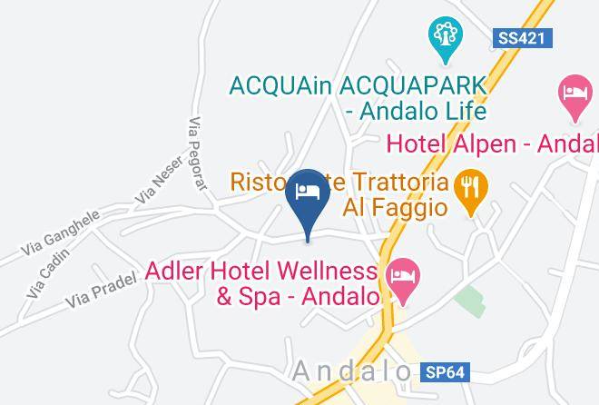 Trento - Residence Lambin Andalo Maps