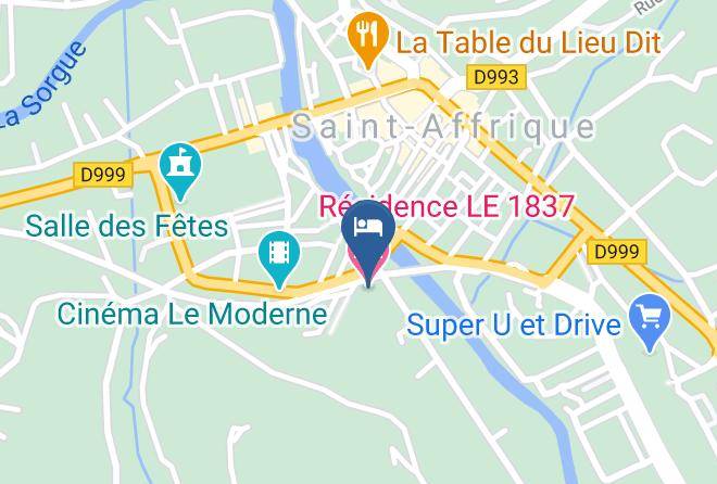 Aveyron - Residence Le 1837 Maps