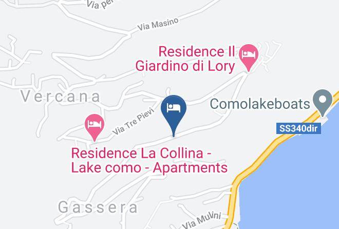 Como - Residence Le Azalee Maps