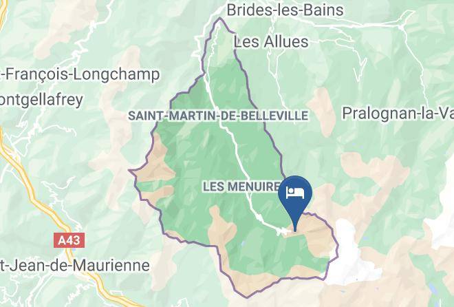 Savoie - Residence Le Chamois D'or Val Thorens Maps