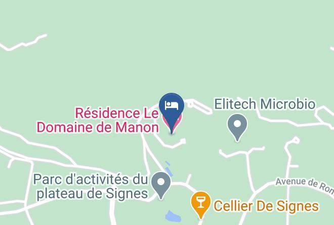 Var - Residence Le Domaine De Manon Maps