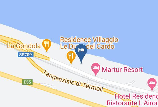 Campobasso - Residence Le Dune Del Cardo Maps